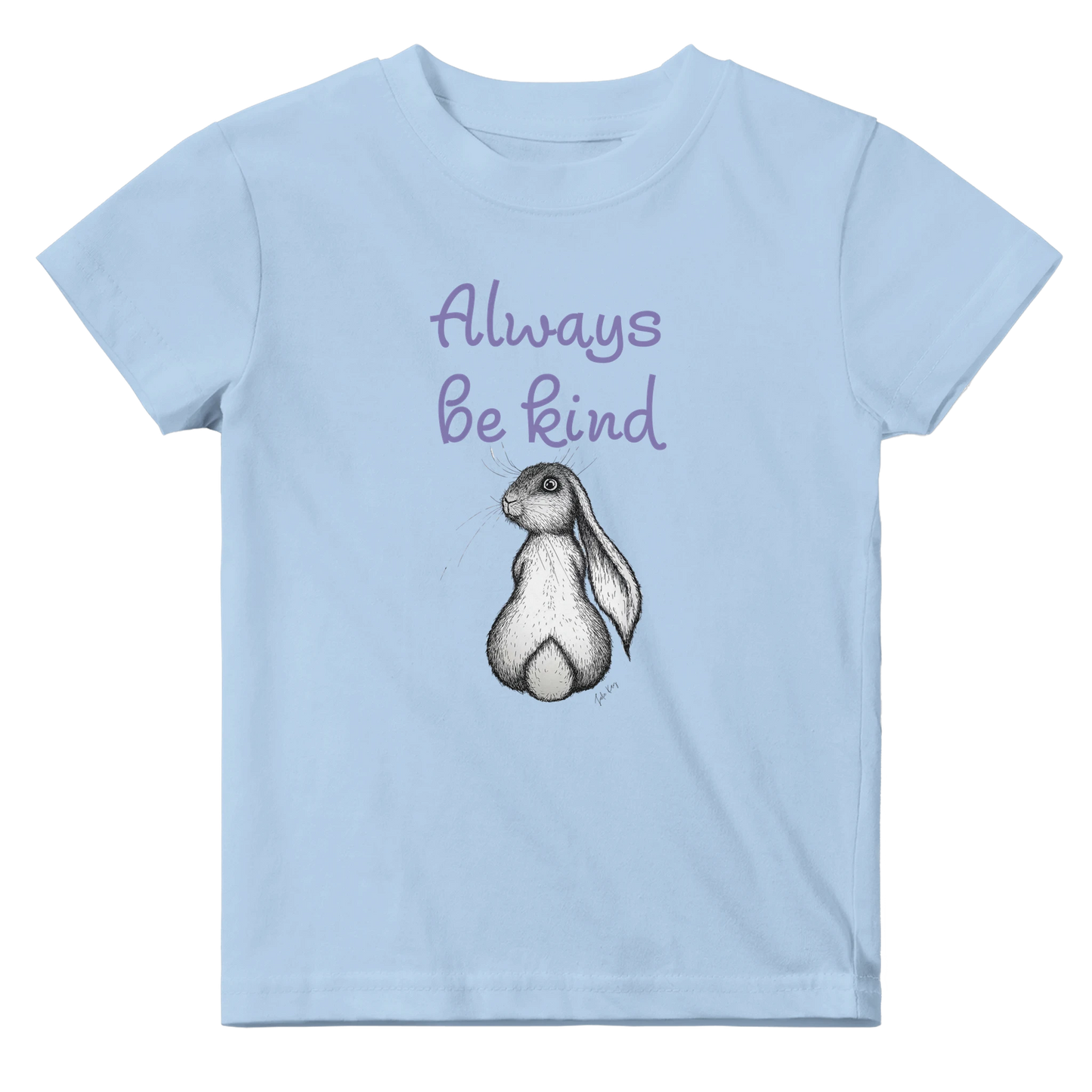 Always be kind blue baby t-shirt