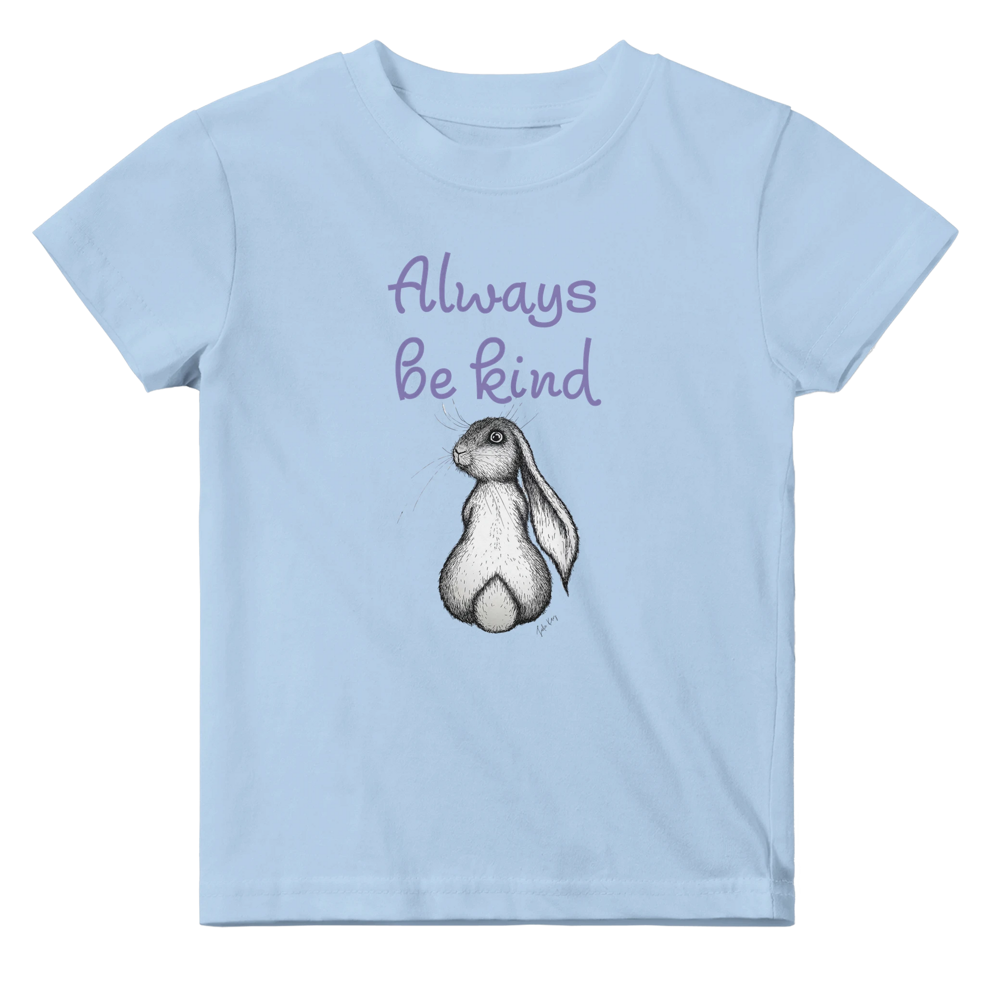 Always be kind blue baby t-shirt