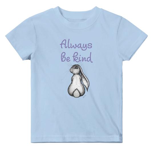 Always be kind blue baby t-shirt