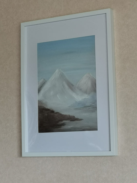 Landscape painting original artwork.