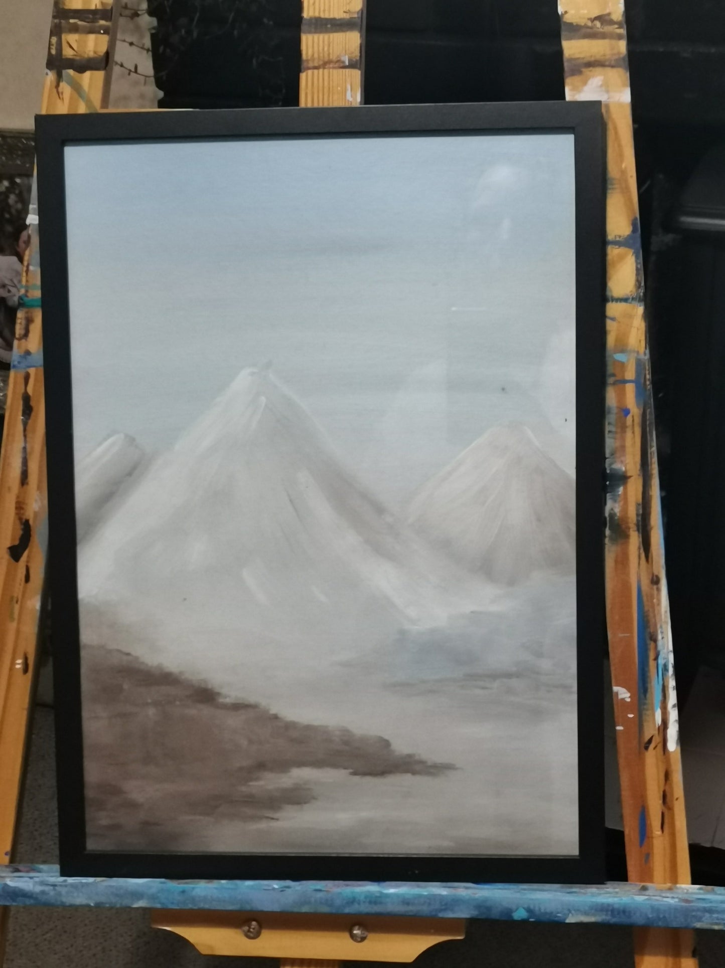 Landscape painting original artwork.