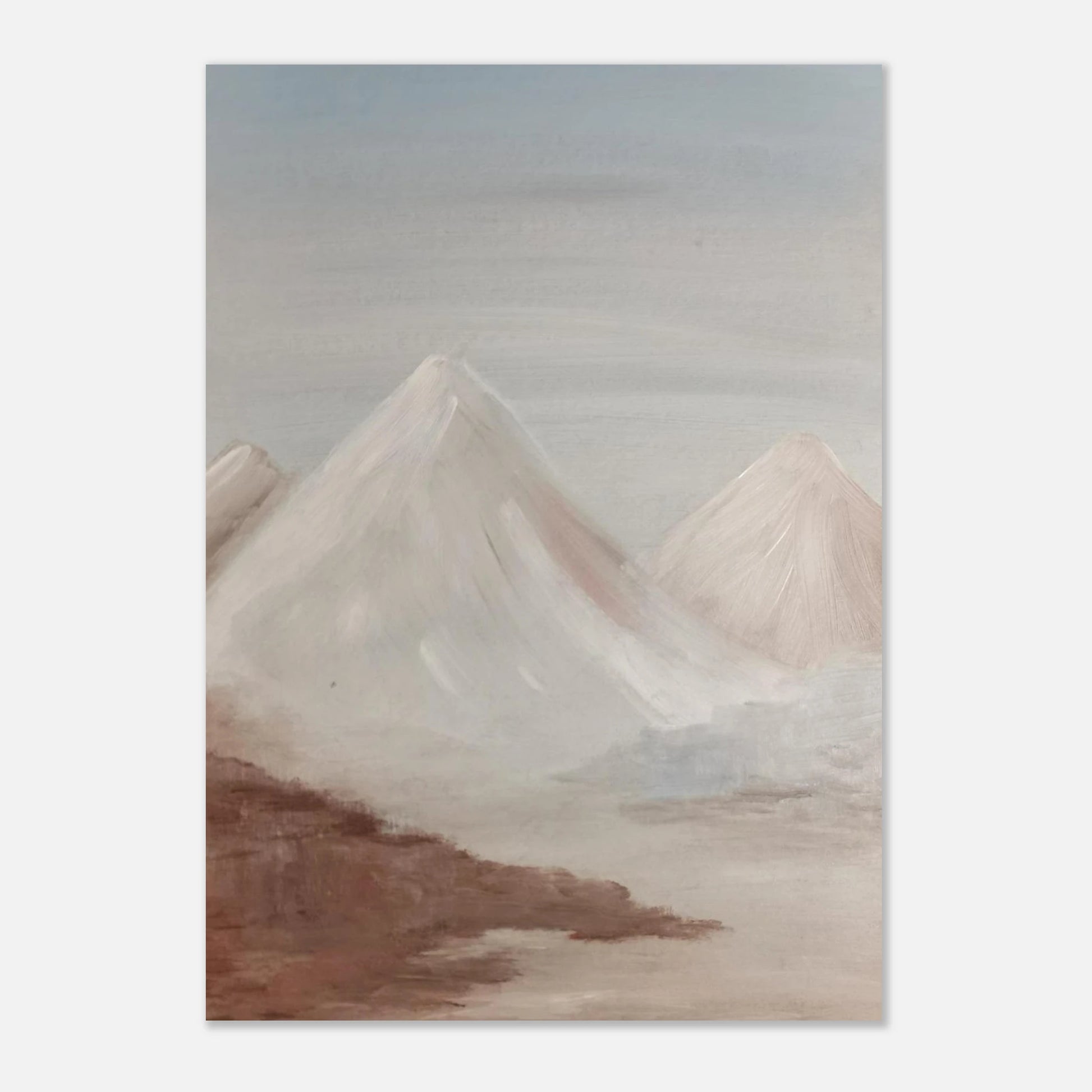 Mountain Mood painting cropped clean blues and whites